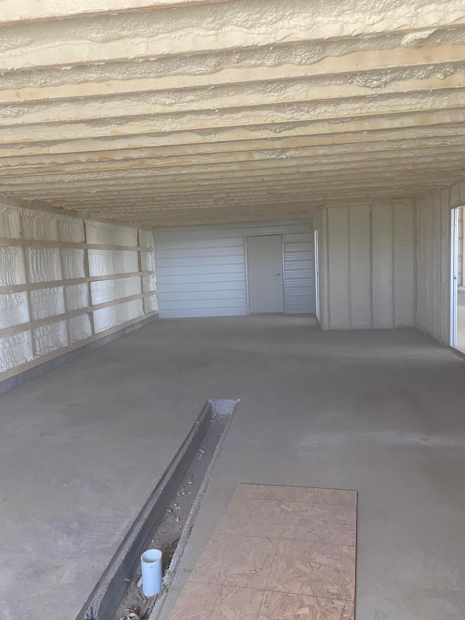 Blown-In Insulation Installation In Grinnell Iowa